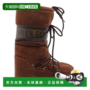 香港直邮MOON BOOT 女士雪地靴 1403080M004 AW2025 深棕色 Brown