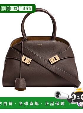 1h可退 香港直邮Salvatore Ferragamo Hug 手提包 FERDKTA9托特包