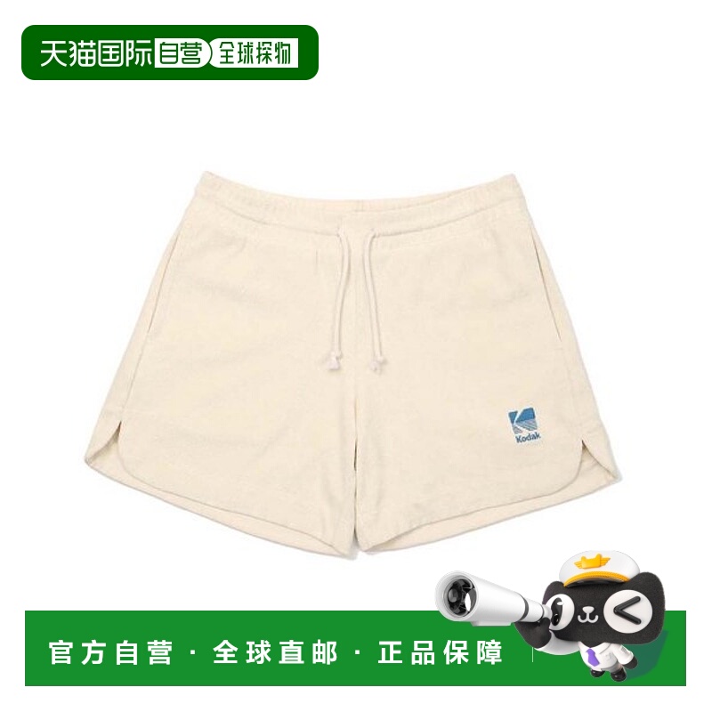 韩国直邮KODAK正品新款美式校园时尚运动女款短裤K3222EHP41IVR
