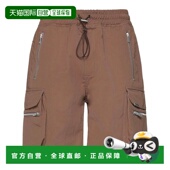 舒适时尚 1h可退 短裤 brown棕色 香港直邮Represent 男士
