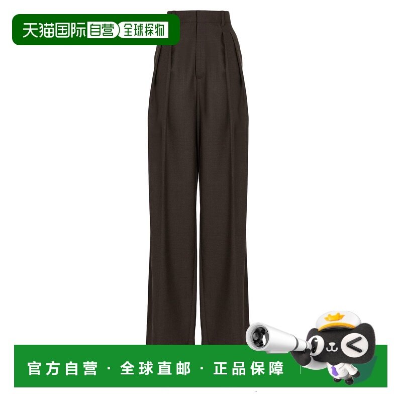 1h可退 香港直邮潮奢 Saint Laurent 圣罗兰 女士 休闲长裤阔腿裤,女装/女士精品,休闲裤,淘宝优惠券,粉丝福利购,淘宝优惠卷