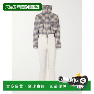 1h可退 香港直邮潮奢 CORDOVA 女士 The Telluride belted checke