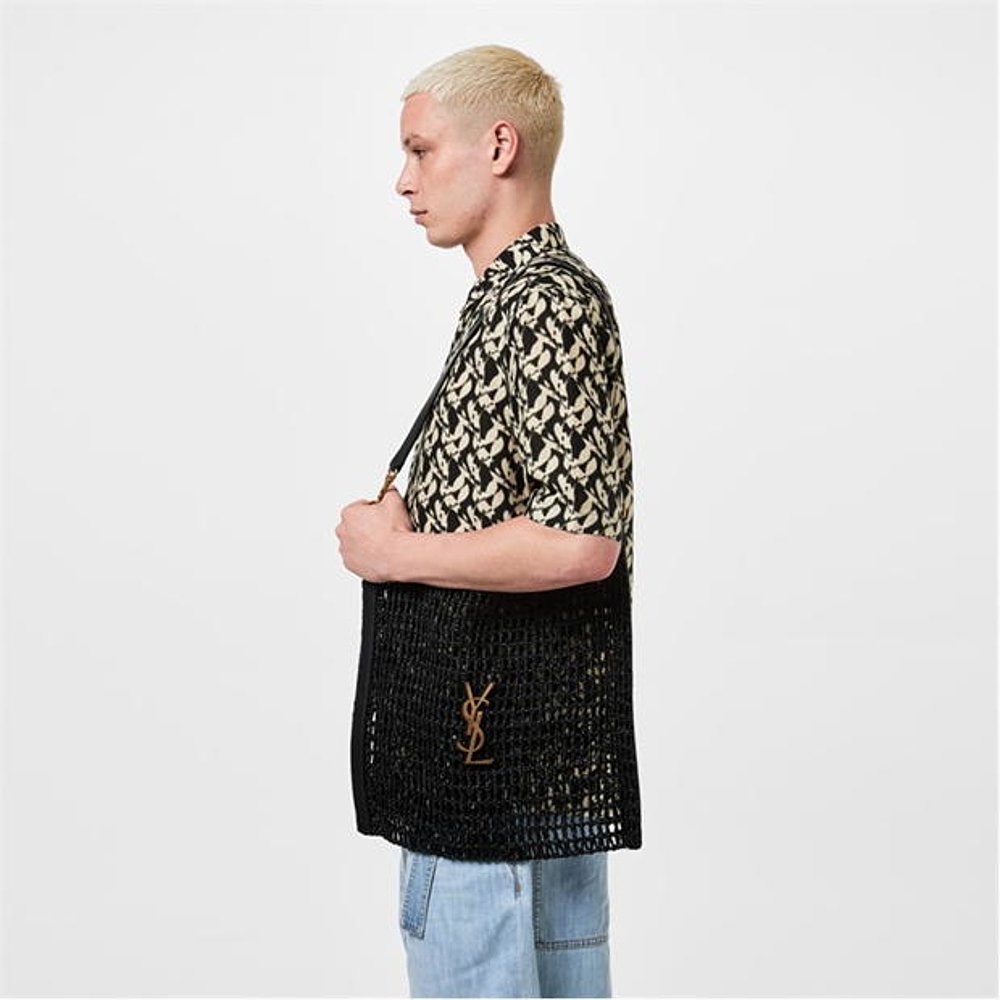 Saint Laurent 圣罗兰 男士 Oxalis Raffia Tote Bag 托特包