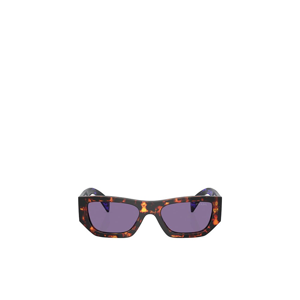 PRADA 男士太阳镜 PRA01S14O50B SS2024 紫色 几何框太阳镜