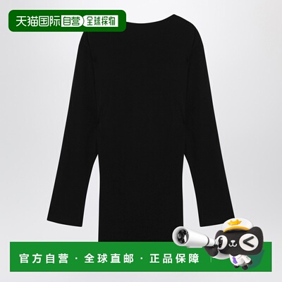 1h可退 香港直邮潮奢 Jacquemus 女士 Mistral 黑色连衣裙 DRW008