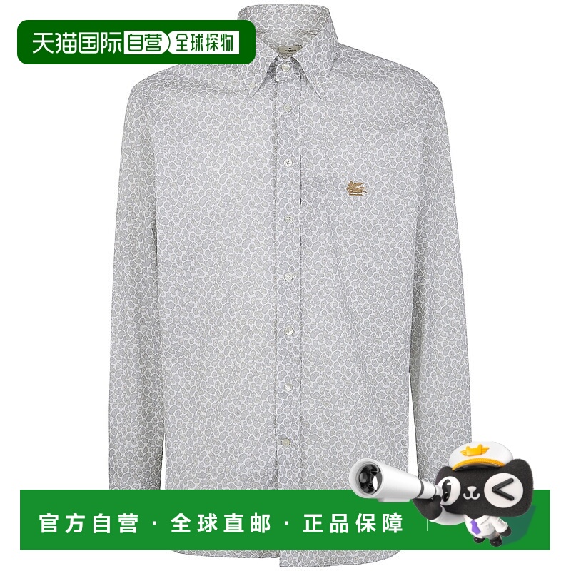 1h可退 香港直邮ETRO 男士衬衫 MRIB000499SAEG3X0801 SS2026 白