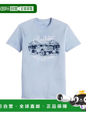 1h可退 日本直邮PENDLETON 越野风格图案T恤
