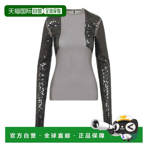 香港直邮RICK OWENS 女士T恤 SS2026 RP01F6264TUSEM63494长袖