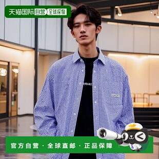 日本直邮FREAK CAHLUMN系列 格纹宽松衬衫 附 STORE男士 1h可退