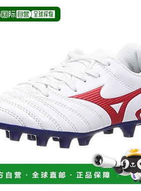【日本直邮】美津浓MONARCIDA NEO II JR足球鞋 白色/红色19.0cm