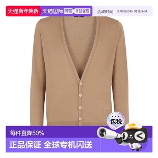 Men 徽标羊毛开衫 香港直邮FENDI 24FW