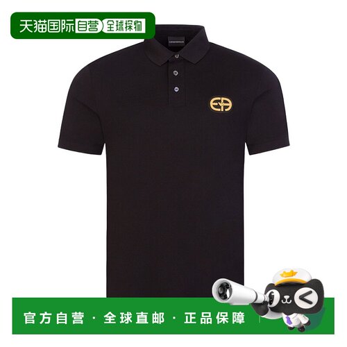 香港直邮Emporio Armani 徽标短袖POLO衫男装 6L1FB91JTKZ阿玛尼