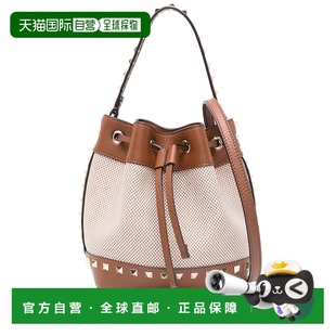 棕色 香港直邮VALENTINO SS2025 WB0R11QCERDV 铆钉单 女士斜挎包