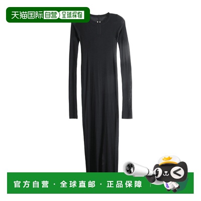 香港直邮RICK OWENS 女士连衣裙 RP02F5546RC09 AW2026 黑色