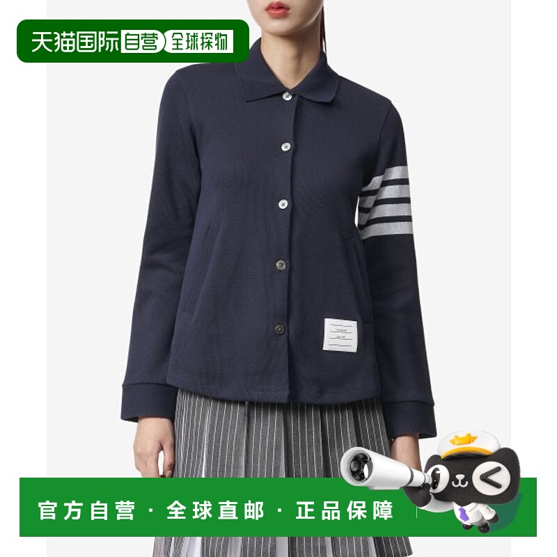 韩国直邮THOM BROWNE 毛针织衫女士FJT274A07545415FW23 4 BAR COT