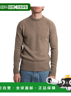 香港直邮Ami Paris 徽标圆领毛衣 HKS021025