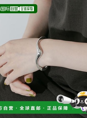 1h可退 日本直邮官方授权 SMELLY V型曲线金属手镯
