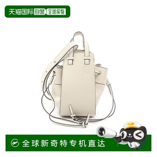 1h可退 日本直郵中古Loewe羅意威女包B級(jí)9新hammock吊床包牛皮斜