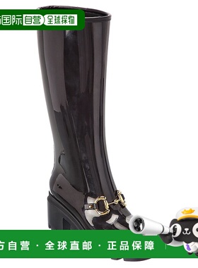 自营salvatore ferragamo菲拉格慕Rook皮靴-黑色 美国奥莱直发