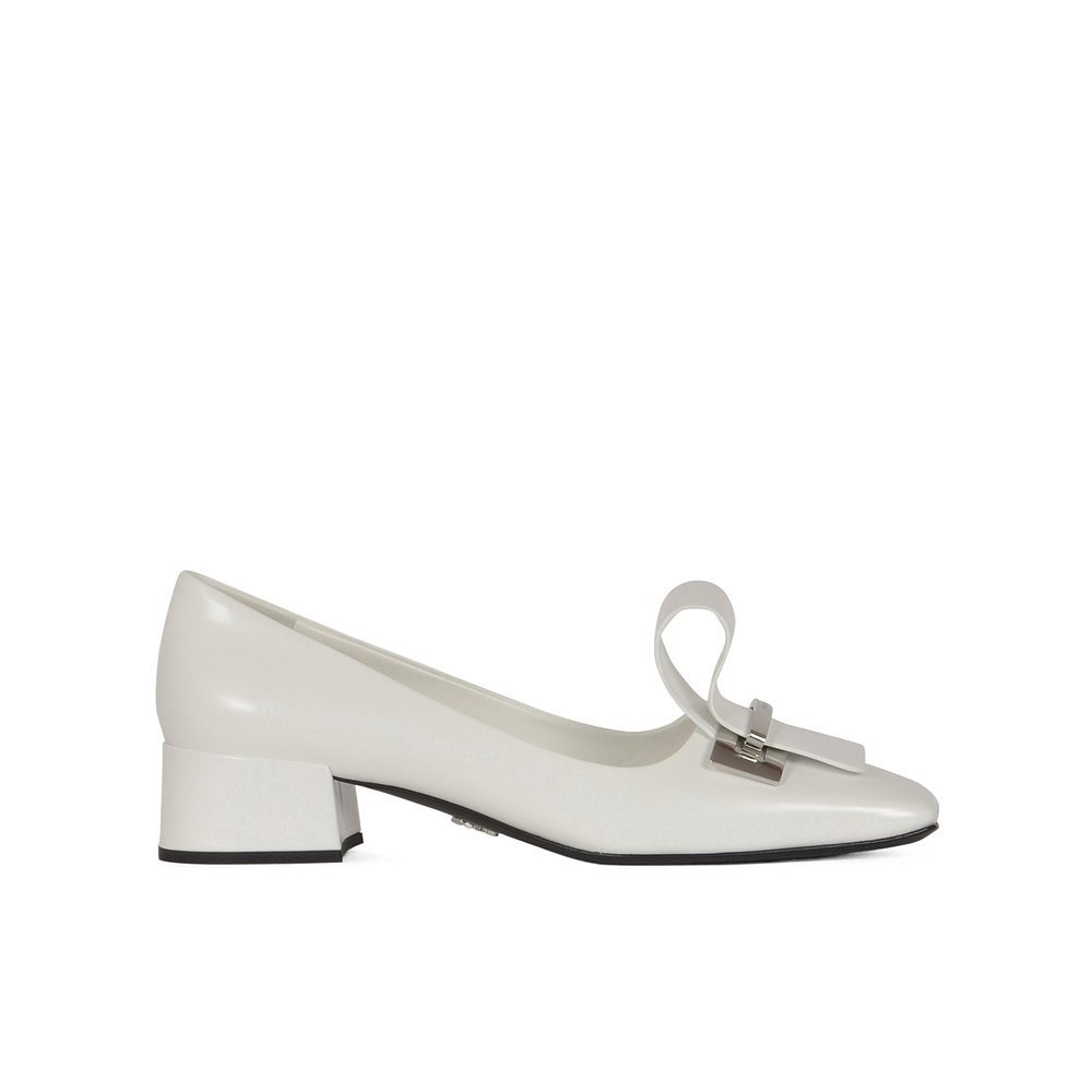 PRADA 女士高跟鞋 1I963N055F0009 SS2025 白色