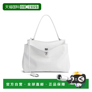 1h可退 香港直邮Balenciaga 巴黎世家 女士 Rodeo 大号鳄鱼皮革感