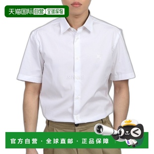 短袖 韩国直邮BURBERRY 8079594 徽标棉质衬衫 上衣博柏利 EKD