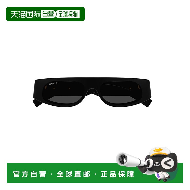 1h可退 香港直邮GUCCI 女士眼镜 GG1771S001 AW2025 灰色 几何形