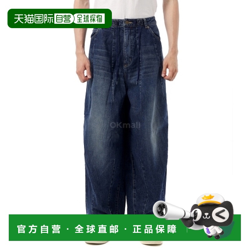 韩国直邮NEEDLES HD 牛仔裤 / 12oz 牛仔布 - 靛蓝 (QV161) 工装