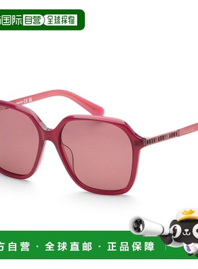 自营 swarovski施华洛世奇女式56毫米红色太阳镜-红色 美国奥莱直