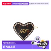 1h可退 REWAC940200AGK 心形发夹 香港直邮Roger Vivier