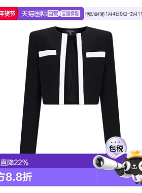 1h可退 香港直邮Balmain 巴尔曼 女士 长袖闲夹克 DF1SC195VB00
