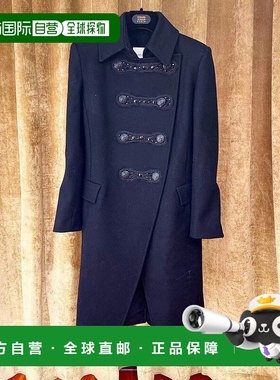 香港直邮BALMAIN 男士外套 FP27002EA70BLACK SS2019 黑色 纽扣大