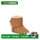 美国直邮 UGG® 女童贝利蝴蝶结短靴 1h可退 婴儿皮鞋