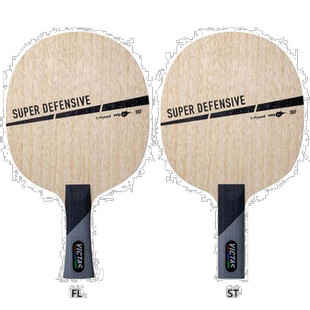 日本直邮VICTAS男士女士防SUPER DEFENSIVE乒乓球横拍球拍VICTAS
