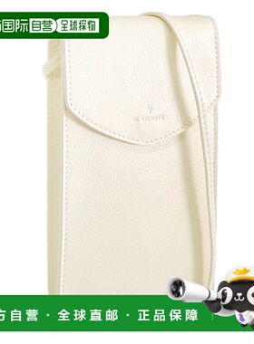 日本直邮 IL BISONTE 包女式单肩包皮革白色 SCA100PV0001WH175 I