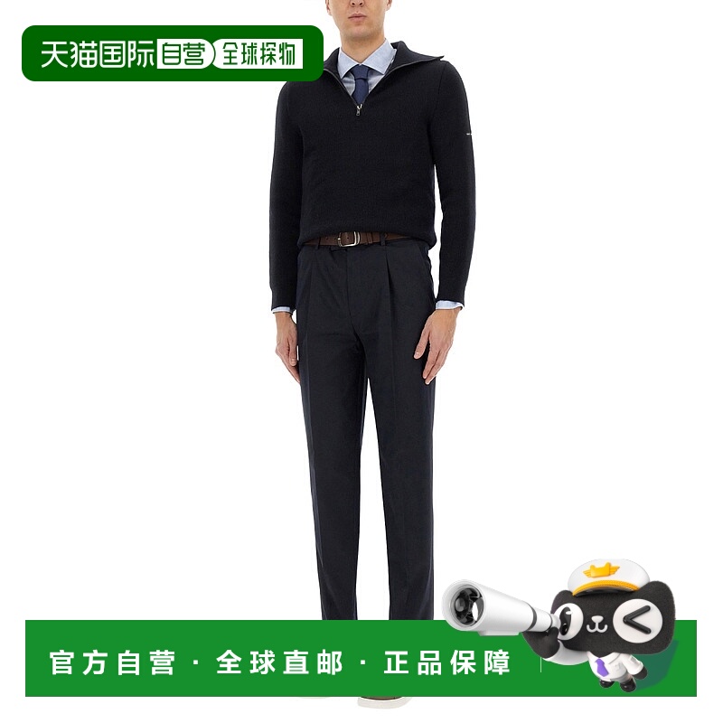 香港直邮Zegna男士休闲裤915F06A977PM12412杰尼亚直筒裤