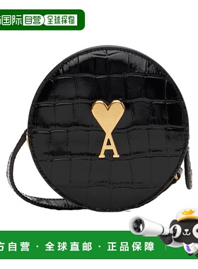 香港直邮Ami Paris Round Paris单肩包 ULL009AL0035.斜挎包