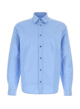 PRADA 男士衬衫 UCN611SWMO10IVF0YRX AW2025 浅蓝色