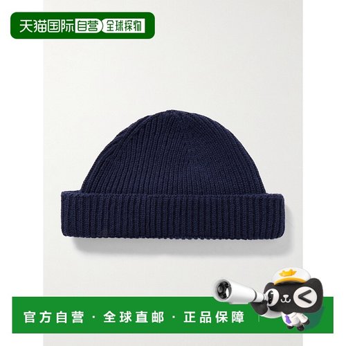 1h可退 香港直邮John Smedley 男士 Oram Recycled-Cashmere 罗纹