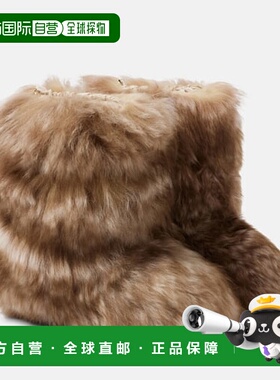 1h可退 香港直邮潮奢 bogner 博格纳 女士 Les Arcs 毛羊皮雪地靴