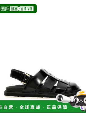 1h可退 香港直邮MOSCHINO 男士凉鞋 MB10073G0MGB0 AW2025 黑色