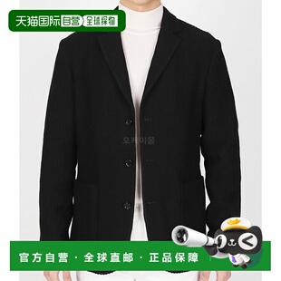 韩国直邮J.LINDEBERG CARLTON 罗纹开衫西装外套羊毛长袖