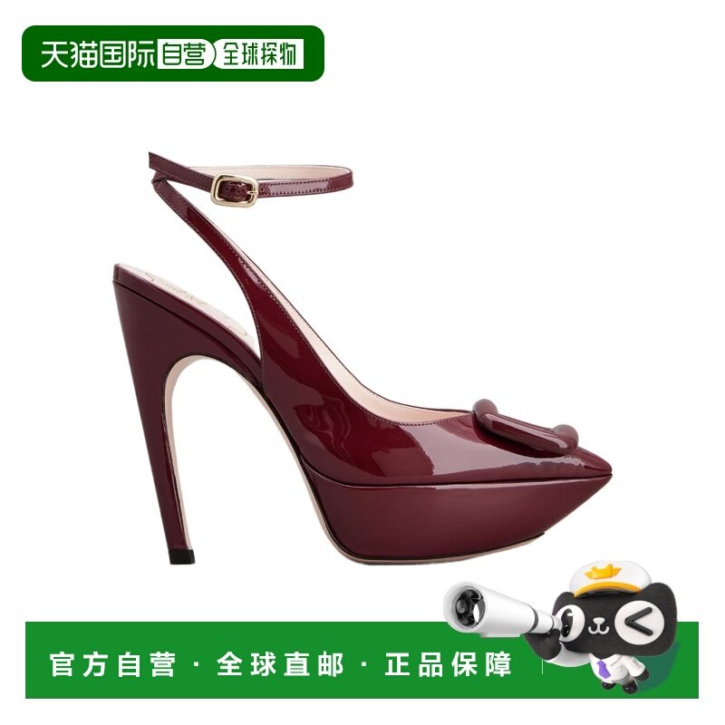 1h可退 香港直邮Roger Vivier Viv' Choc 后袢带高跟鞋 RVW705357,流行男鞋,时尚休闲鞋,淘宝优惠券,粉丝福利购,淘宝优惠卷