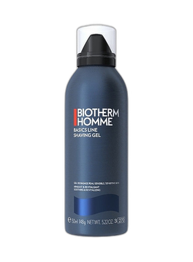 欧洲直邮Biotherm碧欧泉男士剃须啫喱150ml洁面刮胡护理泡沫正品