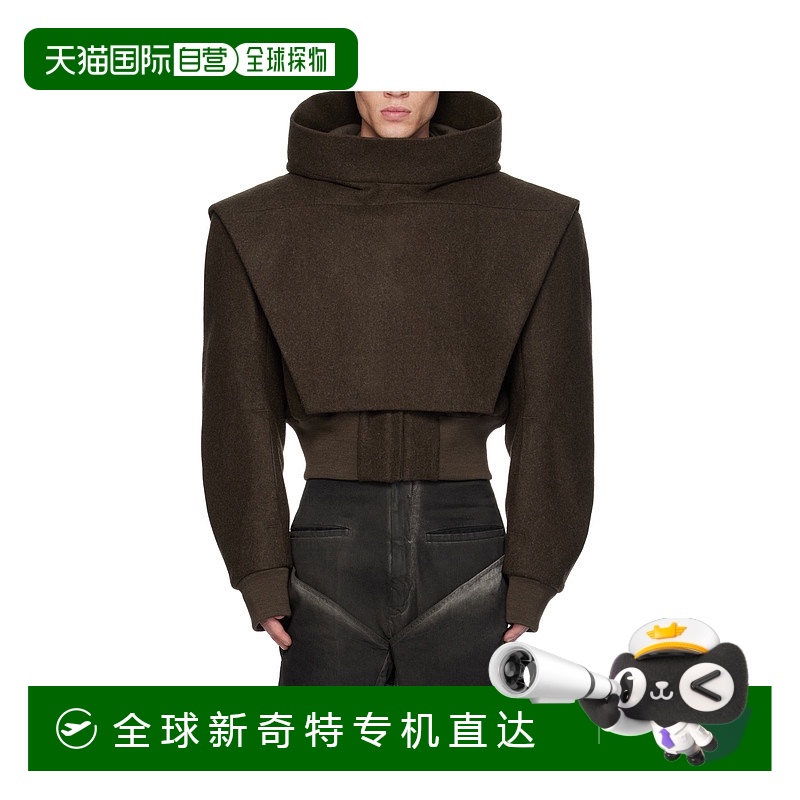 1h可退 香港直邮RICK OWENS 男士夹克 RR02D6707WHF04 AW2024 黑