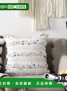 自营Safavieh Collette 枕头 - 白色 美国奥莱直发