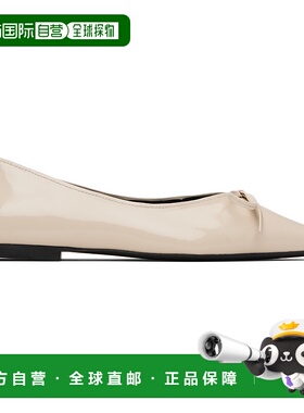 1h可退 香港直邮潮奢 ANINE BING 女士 驼色 Hilda 芭蕾鞋 A14110