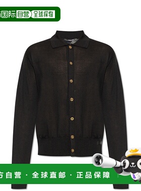 香港直邮VERSACE 男士夹克 10202811A122731B000 AW2025 黑色