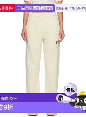 1h可退 香港直邮off-white 女士 灰白色运动裤 OWCH006F23JER001
