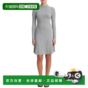 Vince 美国奥莱直发 迷你连衣裙 休闲包臀裙短裙 灰色 自营